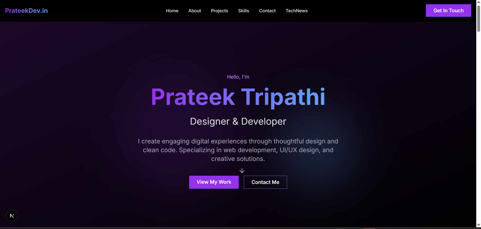 Portfolio Website